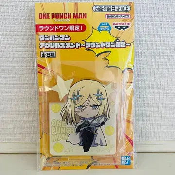 라운드원 한정판 원펀맨 아크릴 스탠드 플래시