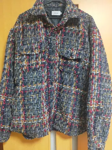 ATELANE/트위드 CPO 자켓 남성용 여성용