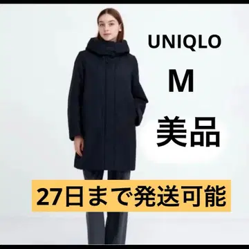 [ 연내 29일까지 발송 가능 ] 하이브리드 다운 코쿤 코트 M 블랙