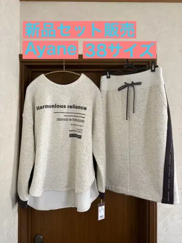 새상품 세트 판매 ayane 이번 시즌 봄버 38