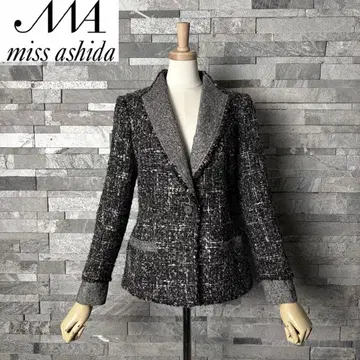 [ 미사용 새상품 ] miss ashida 미스 아시다 트위드 자켓 7