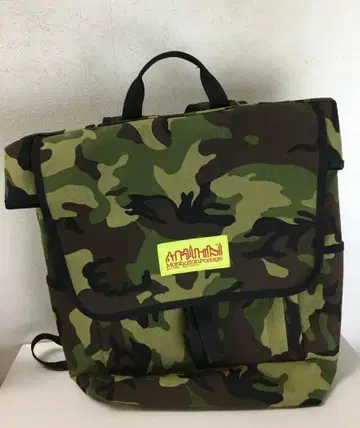 맨해튼 포티지 새상품급 카모플라쥬 백팩 백팩 카모플라쥬 그린