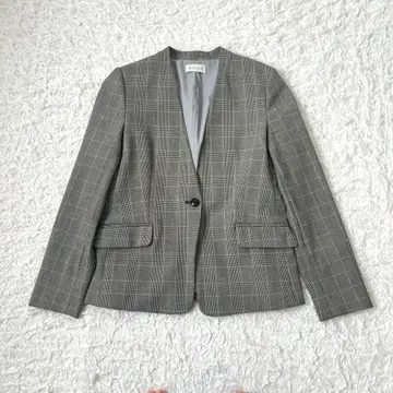 PLST 플라스테 웜 리저브 칼라리스 자켓 글렌체크 M