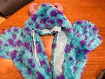 샐리 팬 머플러캡 디즈니