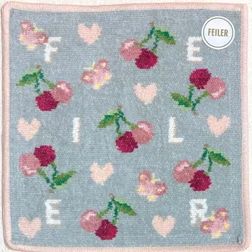 페이러 타월 손수건 키프 스마일링 체리