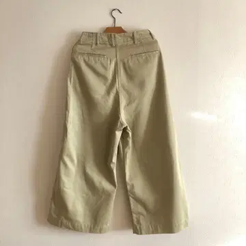 CIOTA 베이지 와이드 팬츠