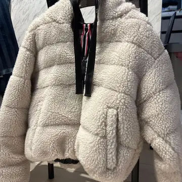 HUNTER 보아 다운 자켓 새상품급