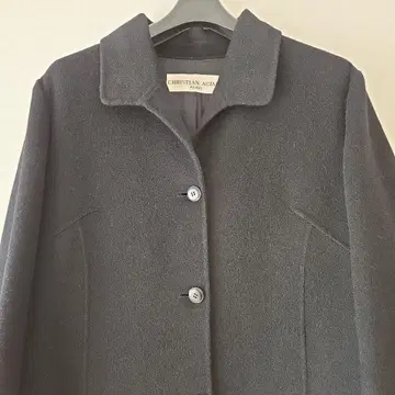 CHRISTIAN AUJARD 블랙 롱 코트