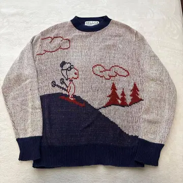 Snoopy's World's Greatest 니트 스웨터 M