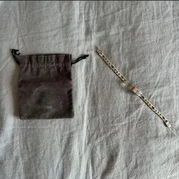 INTERIM/TAXCO 실버 ID 팔찌