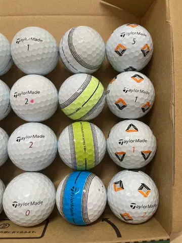 테일러메이드 TP5, TP5X 등 스핀 계열 로스트볼 총 24개