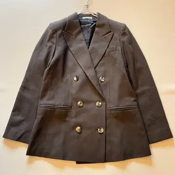 새상품급 두지엠 클라세 더블 자켓 테일러드 자켓 브라운