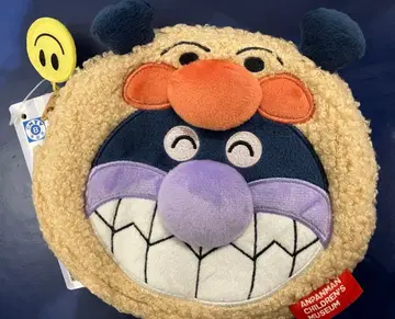 호빵맨 뮤지엄 한정판 키구루미 페이스 파우치 세균맨