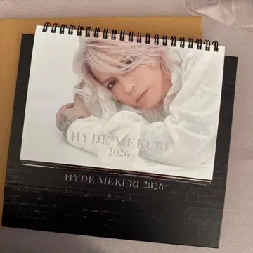 HYDE MEKURI 2026 달력 미개봉 새상품 탁상 달력