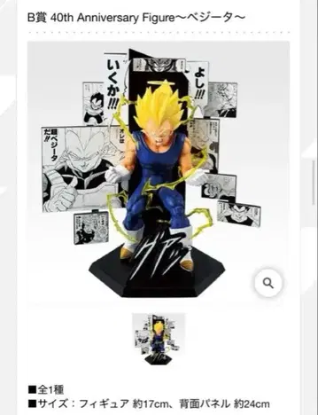 제일복권 DRAGON BALL 40th B상 C상 D상 E상 4체 세트