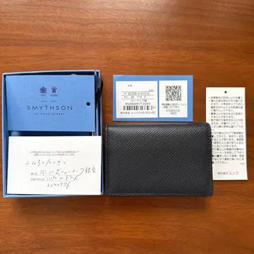 SMYTHSON(스마이슨) 명함지갑 파나마/네이비