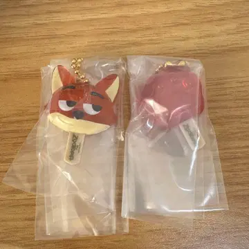 주토피아 아이스캔디 참 참 캡슐 토이 2개 세트