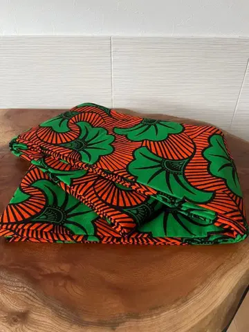 아프리칸 패브릭 반폭 오비