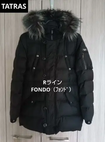 타트라스 FONDO 포르도 다운 현행 모델 블랙 M 사이즈