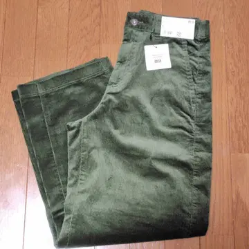 [새상품] 유니클로/S 코듀로이 커브 팬츠