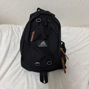 GREGORY 블랙 백팩