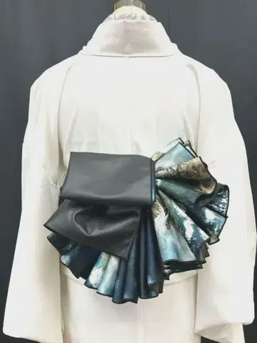 성인용 병코 오비 인조 가죽 리버서블