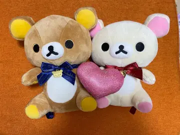 전보 리락쿠마 봉제 인형 웨딩 결혼식 인형