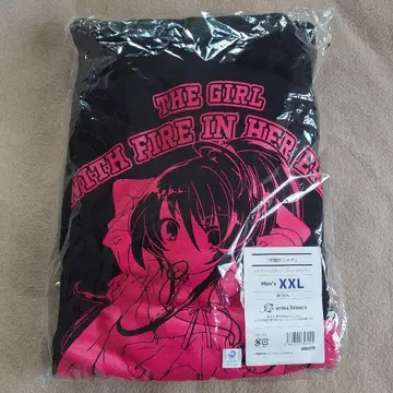 작안의 샤나 샤나 백 프린트 칼리지 후드티 남성용 XXL