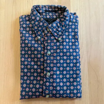 Engineered Garments New York 올 패턴 긴팔 셔츠