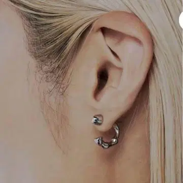 젠트 루이 귀걸이 양쪽 귀걸이 장미 한쪽 귀걸이도 가능