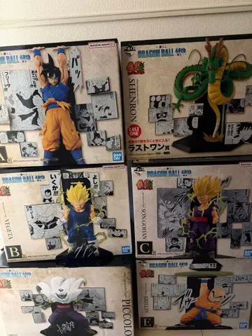 드래곤볼 제일복권 40th 피규어 ABCDE 라스트 원 컴프 세트