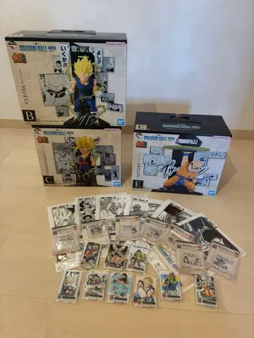 드래곤볼 제일복권 B상 베지터 C상 손오반 E상 크리링 덤 포함