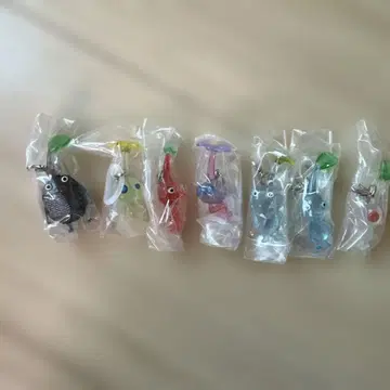 피크민 캡슐 토이 7체 세트