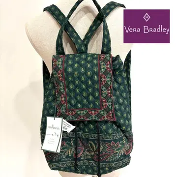 미사용 새상품 베라 브래들리 미니 백팩 솔레이아드 패턴 페이즐리 꽃무늬