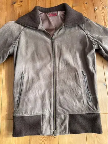 JOHN BULL CO. 브라운 가죽 자켓