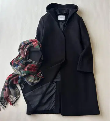 어반 리서치 도어스 2ways 노카라 코트 블랙