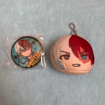 나의 히어로 아카데미아 토도로키 쇼토 캔뱃지 만주