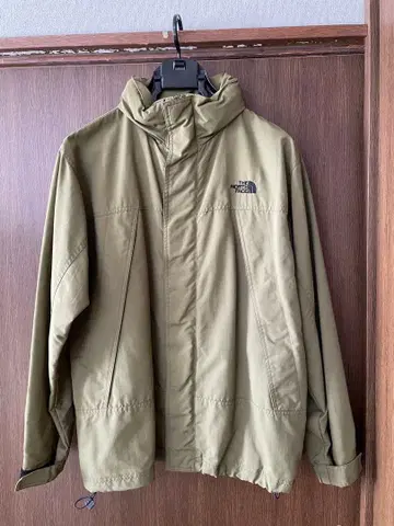 THE NORTH FACE 마운틴 후드티 S 카키