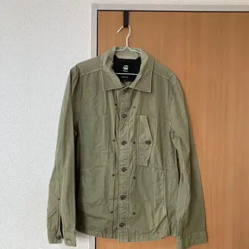 지스타 로우 밀리터리 자켓 L 사이즈 올리브