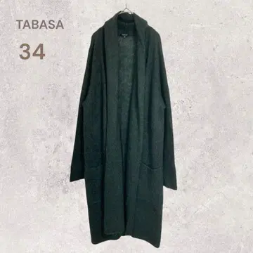 타바사 롱 가디건 겉옷 깔끔 심플 고급 내추럴 봄/가을