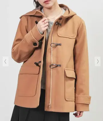 허니즈 카멜 더플 코트 LL