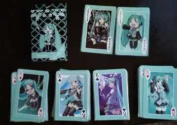 하츠네 미쿠 트럼프 세트 보컬로이드 디자인