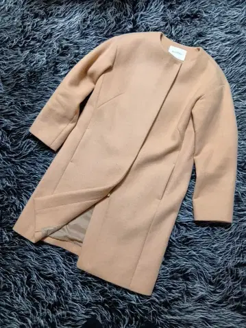 Spick&Span 노카라 롱 코트