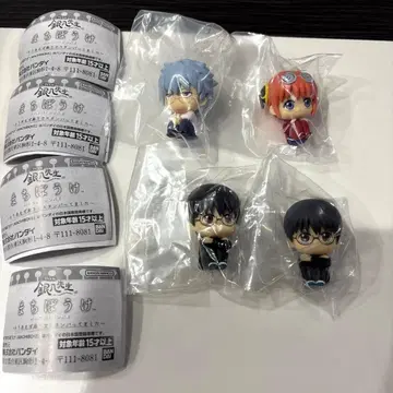 긴파치 선생님 기다림 사카타 긴파치 카구라 시무라 신파치 4개 세트