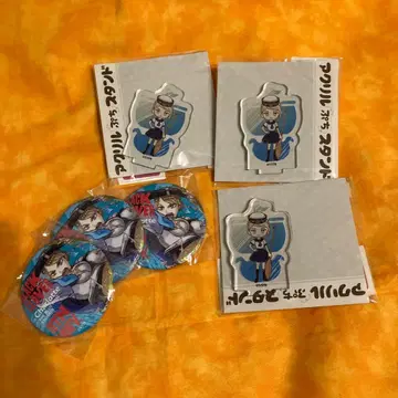 캐릭터 캔뱃지 4개 세트