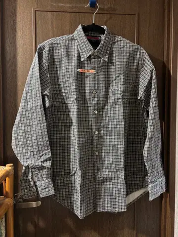 VANS 체크 무늬 코듀로이 긴팔 셔츠 M 사이즈