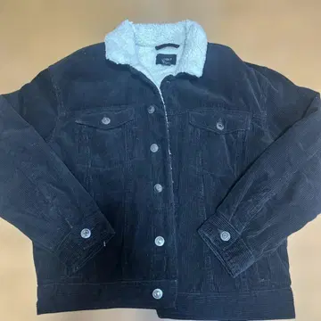 첫 코멘트 한정판 가격 인하 코듀로이 자켓 블랙