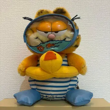 가필드 봉제 인형 튜브 빈티지