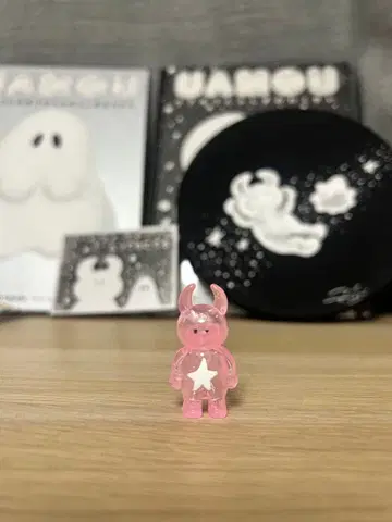 미니스타 우아모우 (클리어 핑크 화이트 별)