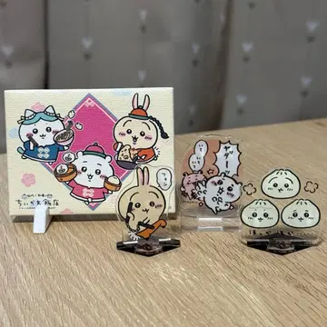 치이카와(먼작귀) 중화요리점 아크릴 스탠드 아트 보드